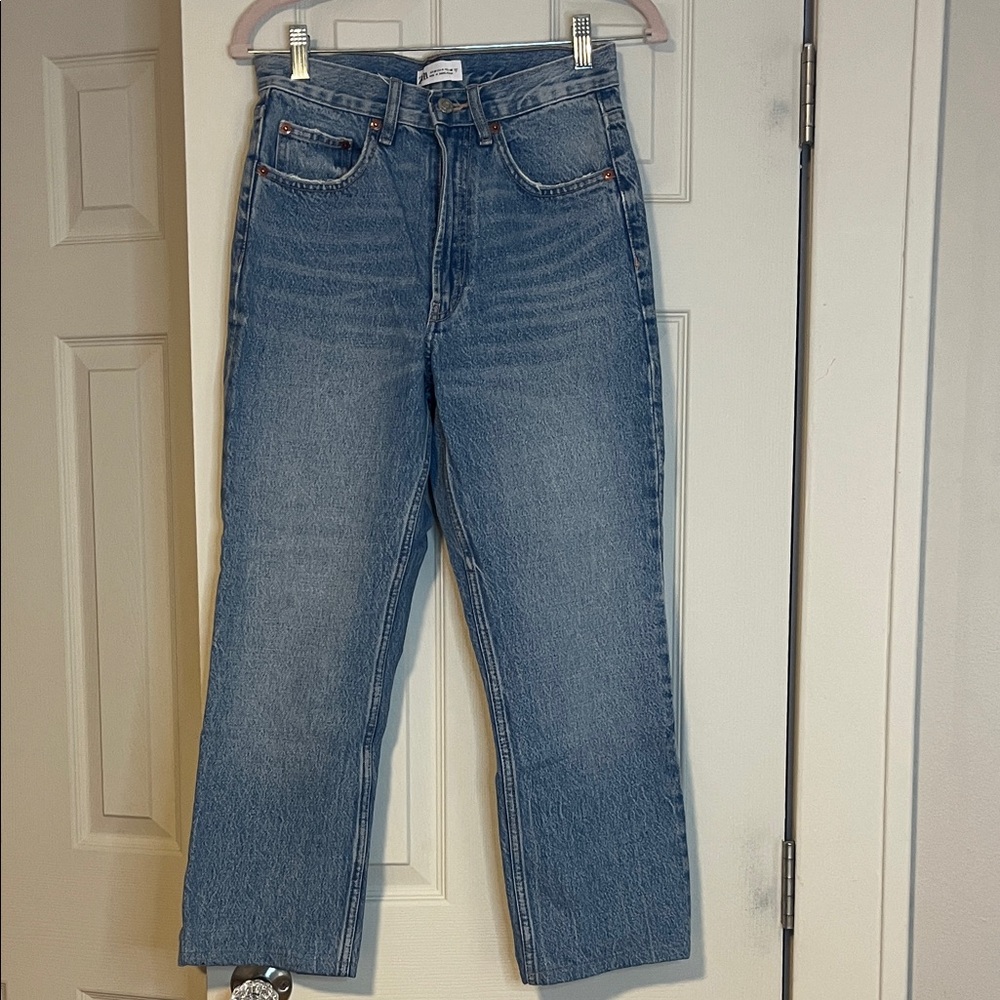 Zara TRF Straight Leg Women’s Jeans
